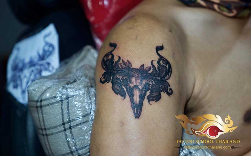 Tattoo School Thailand Student