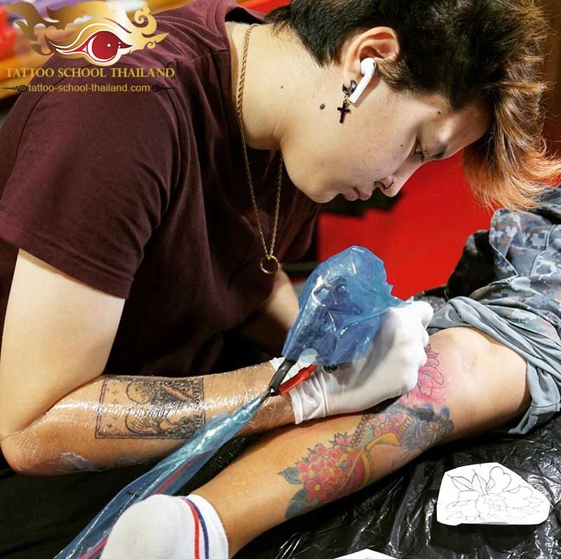 tattoo school student Thailand